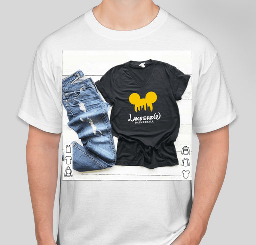 Mickey Mouse Lakeshow Basketball Shirt Custom Ink Fundraising