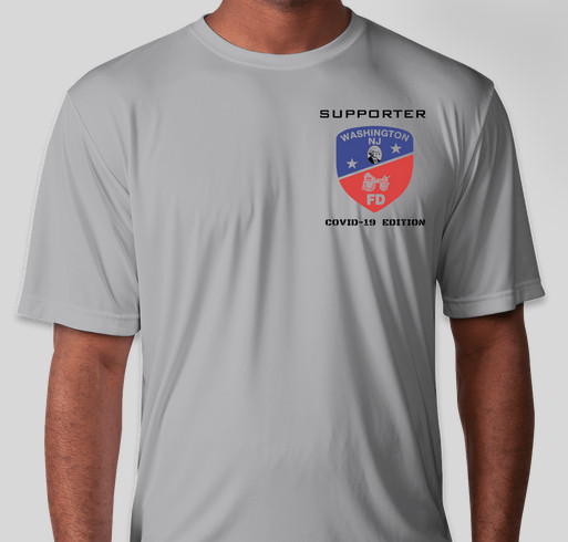 Washington Fire Department Covid 19 T Shirt Fundraiser Custom