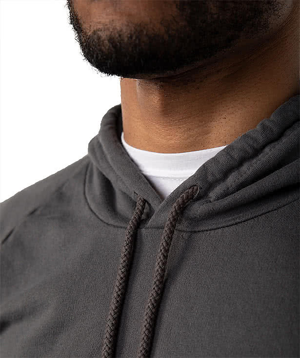 Royal Apparel USA-Made Organic Pullover Hoodie