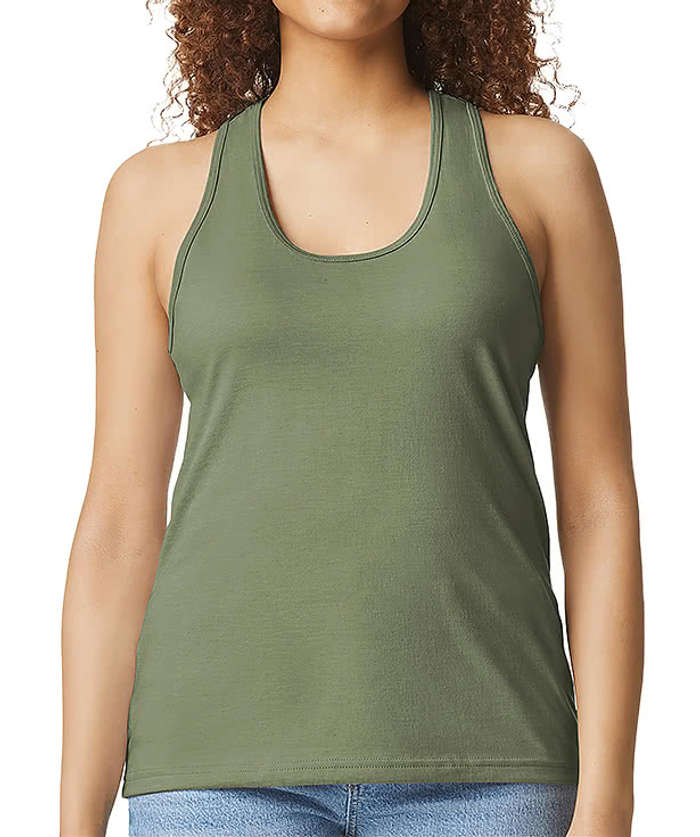 Gildan Women’s Softstyle Jersey Blend Racerback Tank