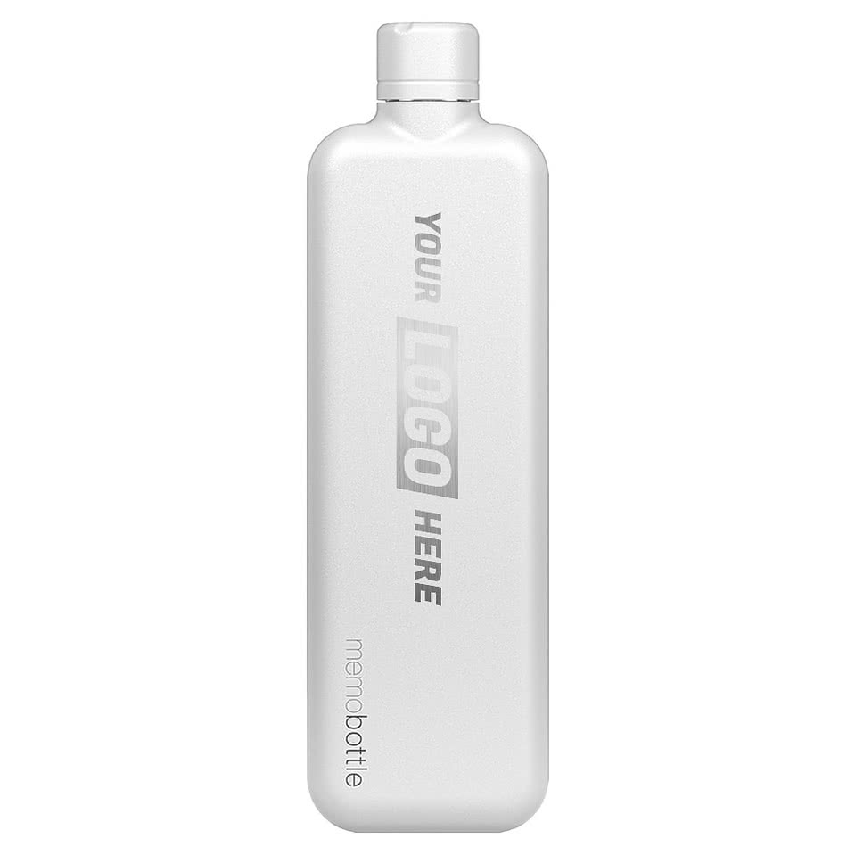 Memobottle Laser Engraved 20 oz. Slim Stainless Steel Water Bottle