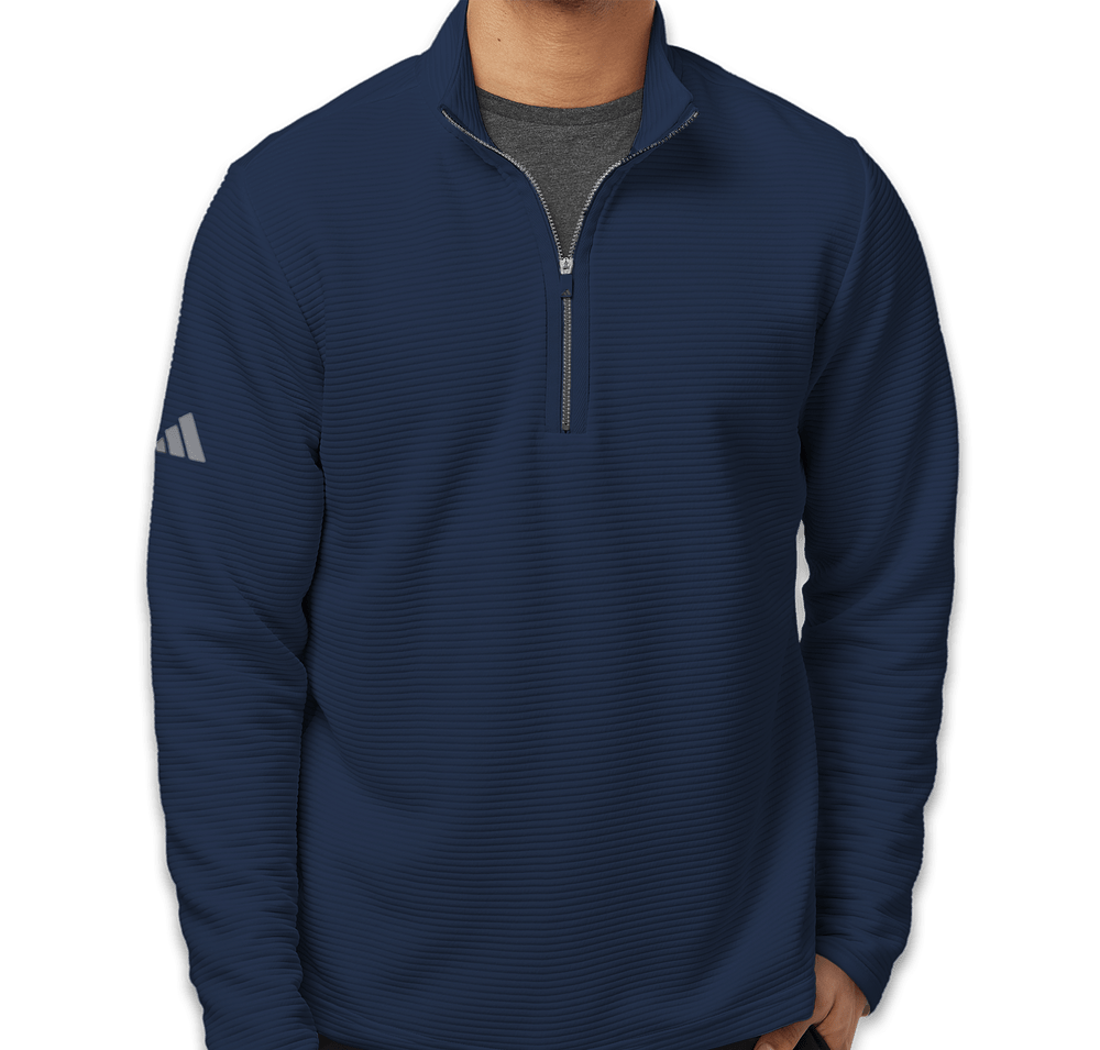 Adidas Spacer Recycled Quarter Zip Sweatshirt-default