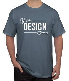 Canada - Gildan 100% Cotton T-shirt - Color: Indigo Blue