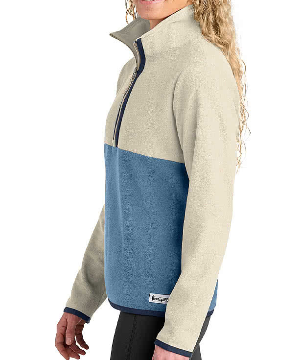 Cotopaxi Women's Amado Recycled Half Zip Fleece Pullover - Printed