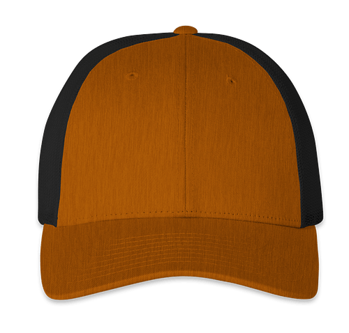 Richardson Low Profile Trucker Hat in Carmel / Black