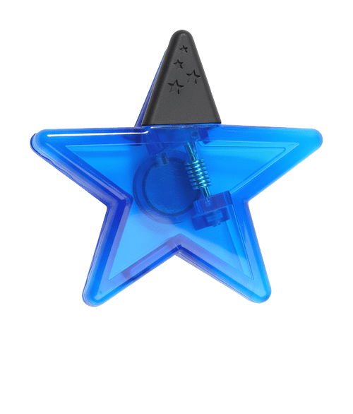 Super Star Power Memo Clip in Blue