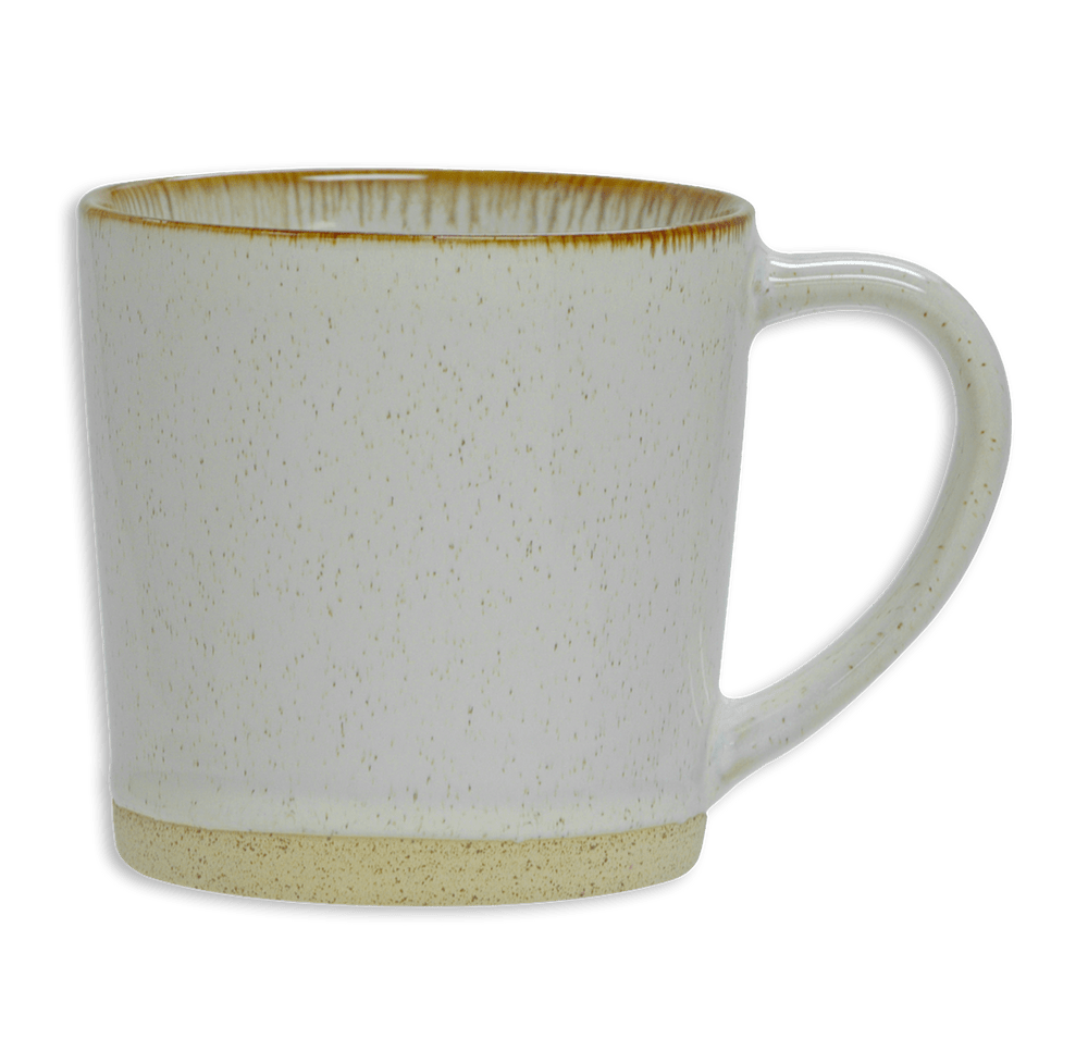 Laser Engraved 12 oz. Rustic Ceramic Sandstone Base Mug-default