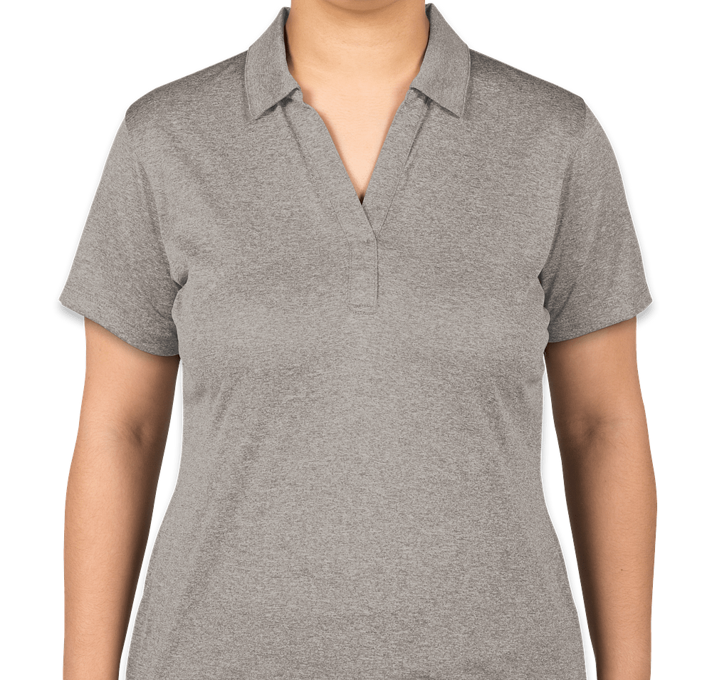 Sport-Tek Women's Heather Contender Performance Polo - Embroidered-default