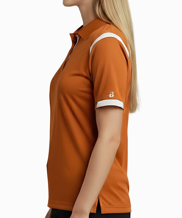 Badger Sport Women's On the Rise Odor-Resistant Performance Polo