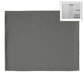 Port & Company Sweatshirt Blanket - Color: Charcoal