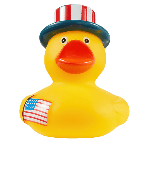 USA Patriotic Rubber Duck in PATRIOTIC