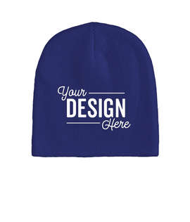 Bayside USA-Made Beanie - Color: Royal Blue