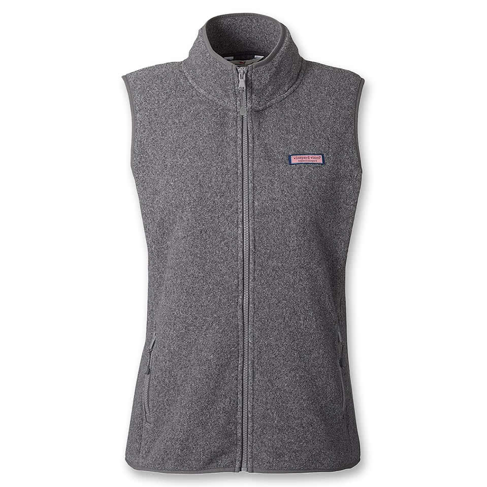 Vineyard Vines Women's Harbor Recycled Fleece Vest
