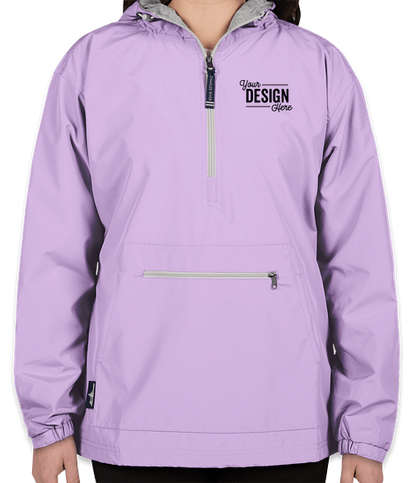 Charles River Women's Classic Hooded Anorak - Lilac