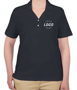 Devon & Jones Women's Pima Pique Polo - Color: Navy