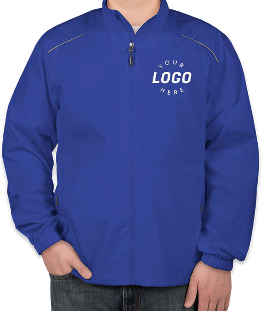 Core 365 Lightweight Full Zip Jacket - Printed in True Royal