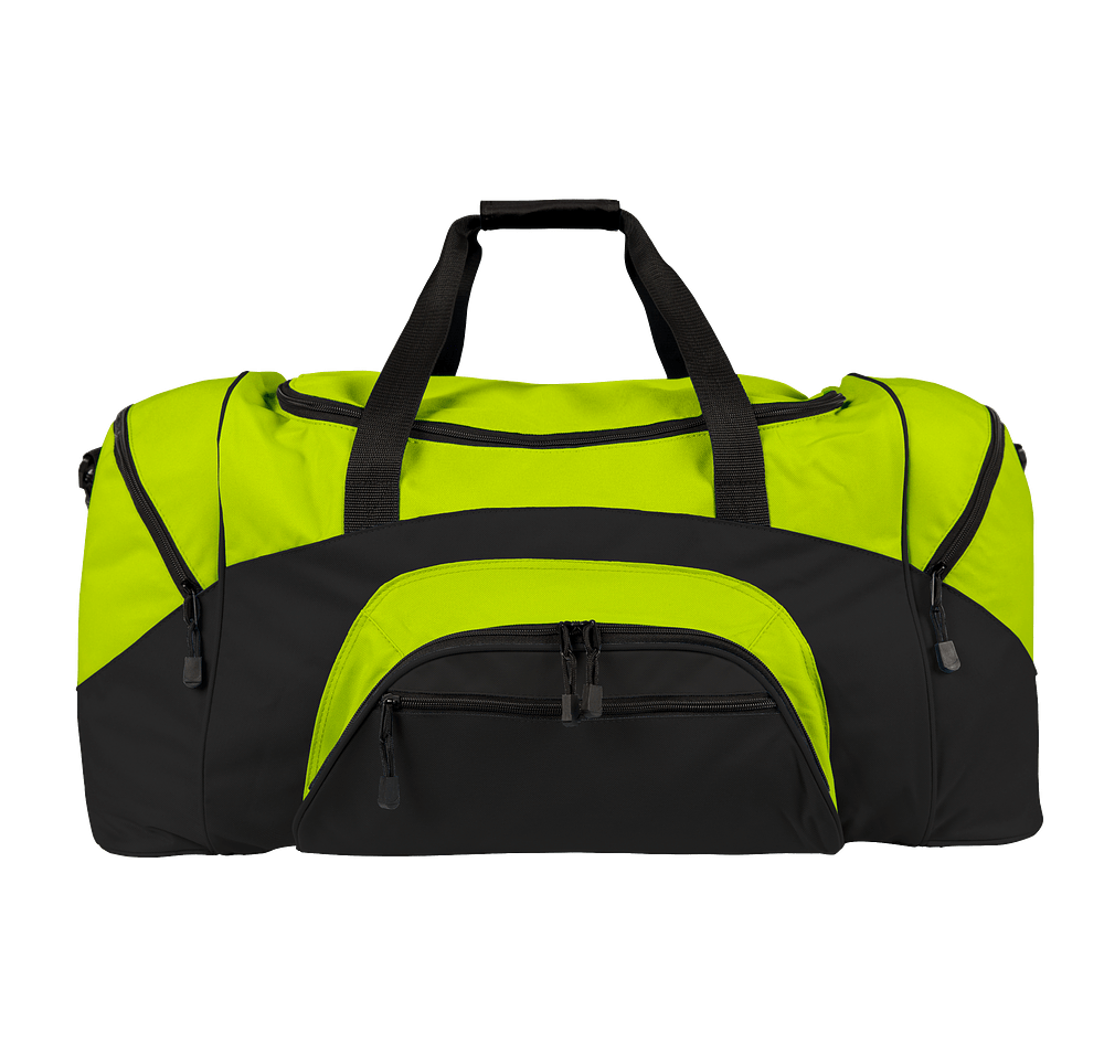 Port Authority Colorblock Gym Bag - Printed-default