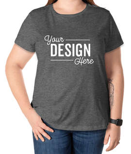 District Women's Perfect Weight T-shirt - Color: Heathered Charcoal
