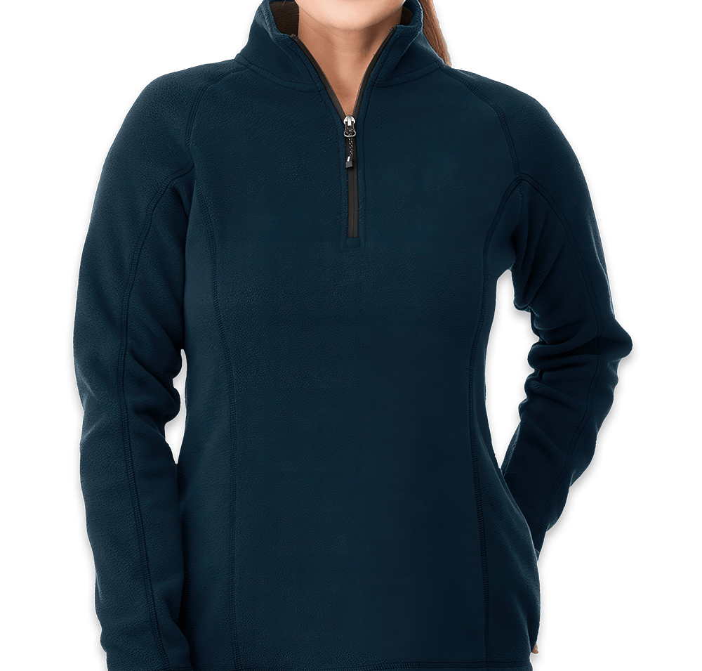 Elevate Women's Bowlen Microfleece Quarter Zip Sweatshirt-default
