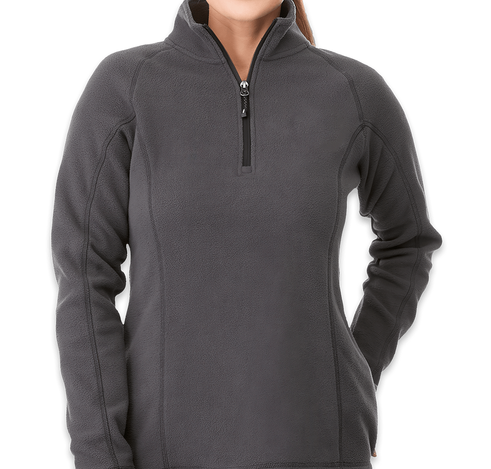Elevate Women's Bowlen Microfleece Quarter Zip Sweatshirt-default
