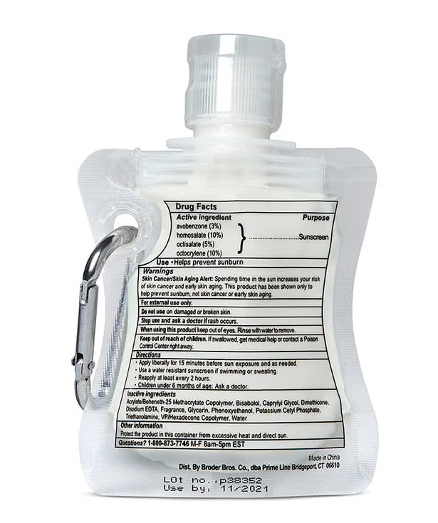 1 oz. Vanilla SPF 30 Collapsible Sunscreen