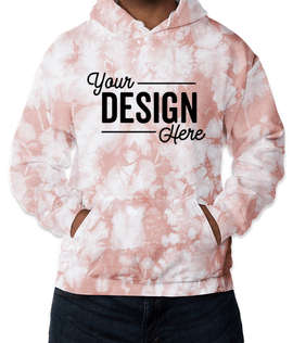 Dyenomite Tie-Dye Pullover Hoodie - Color: Copper Crystal