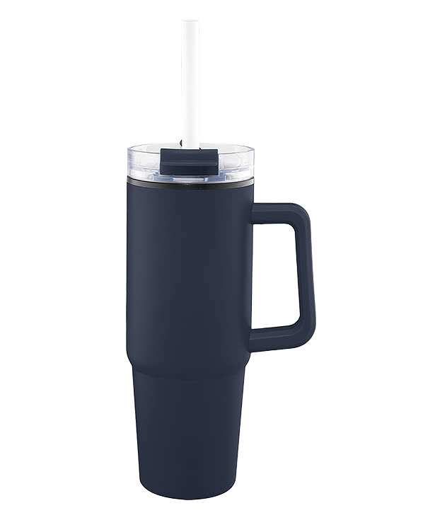 30 oz. Intrepid Recycled Tumbler with Straw