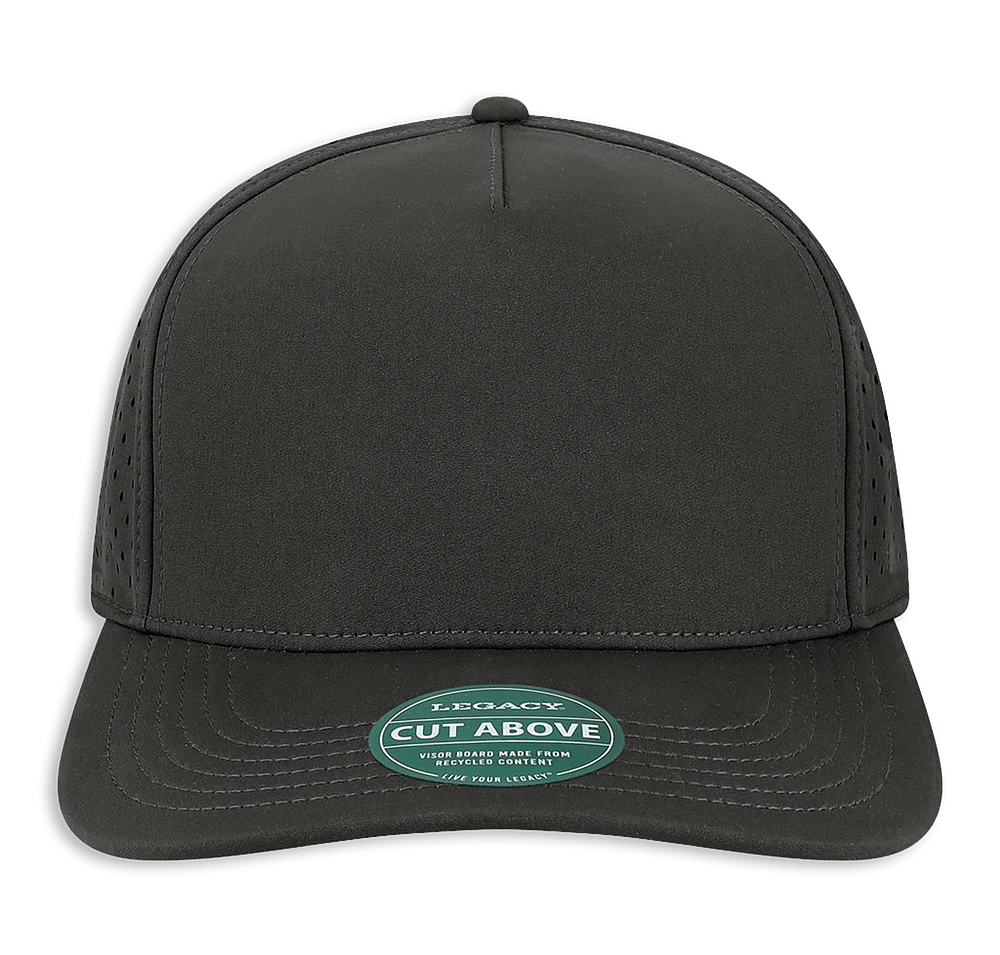 Legacy Cut Above Perforated Snapback Baseball Hat - Printed-default