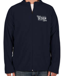 Canada - Team 365 Full Zip Microfleece Jacket - Color: Sport Dark Navy