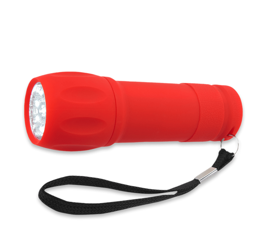 Rubberized LED Flashlight-default