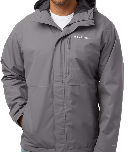 Columbia Hikebound™ II Windbreaker Jacket - Printed in City Grey