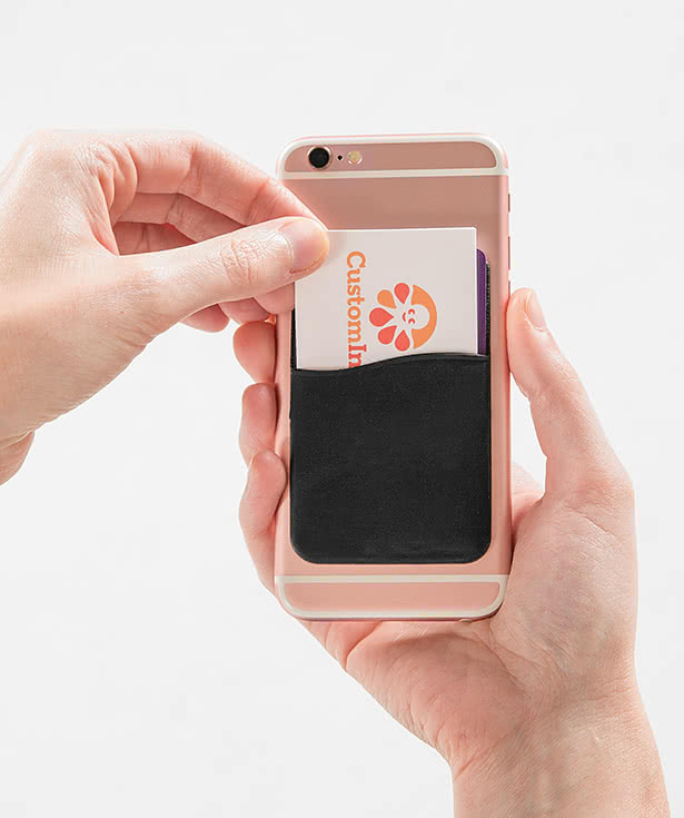 Adhesive Silicone Cell Phone Wallet
