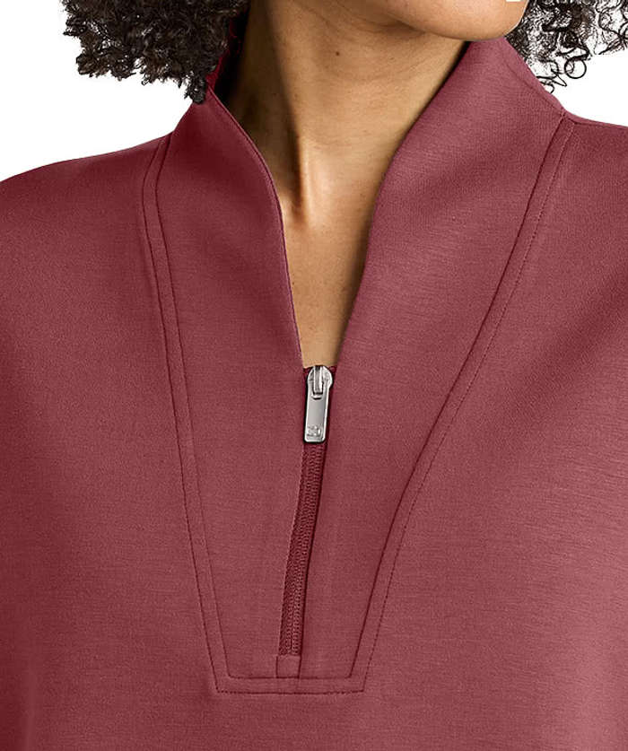 OGIO Women’s Transcend Recycled Quarter Zip Sweatshirt