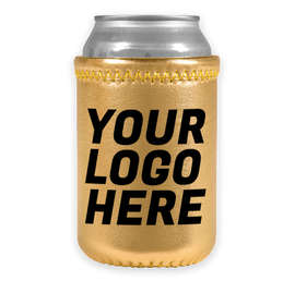Metallic Neoprene Can Cooler