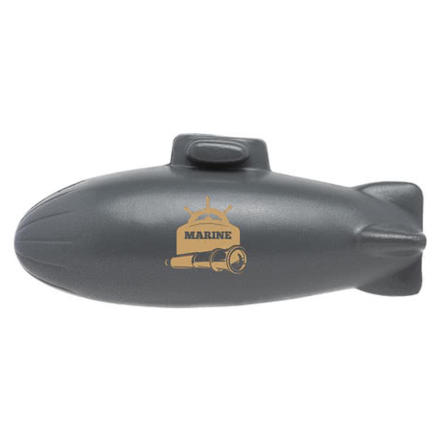 Gray Submarine Stress Reliever in GRAY