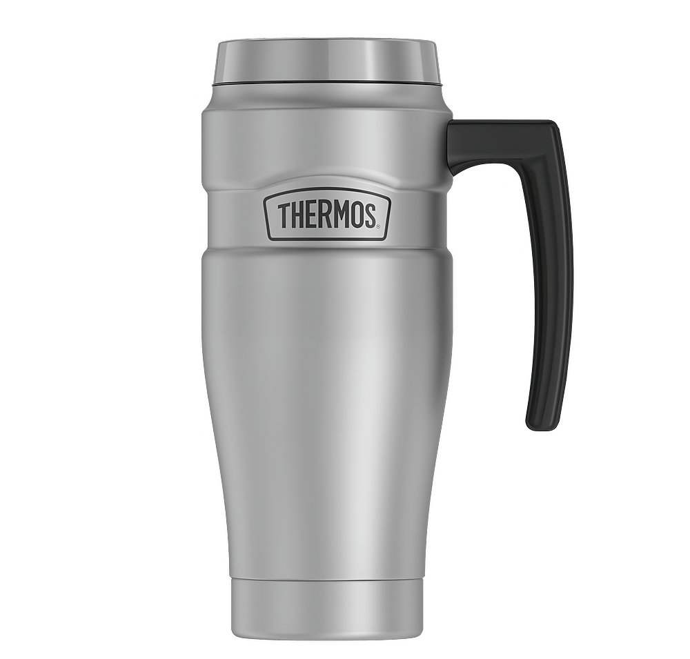 Thermos Laser Engraved 16 oz. Stainless King Insulated Travel Tumbler-default