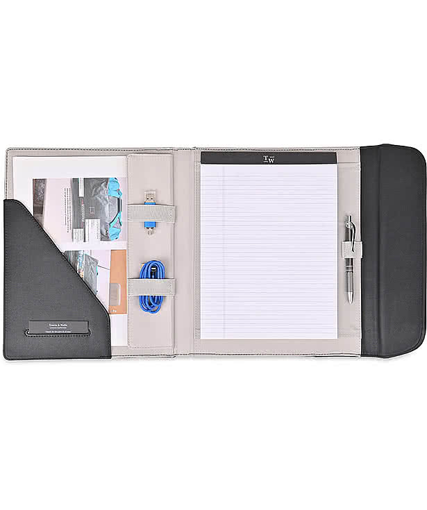 Travis & Wells Lennox Recycled Padfolio