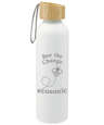 22 oz. Ryze Aluminum Sports Water Bottle with Bamboo Lid