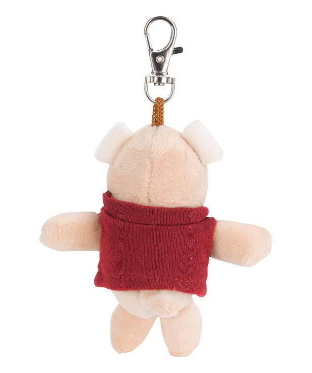 Full Color Wild Bunch 4" Bulldog Plush Animal Keychain