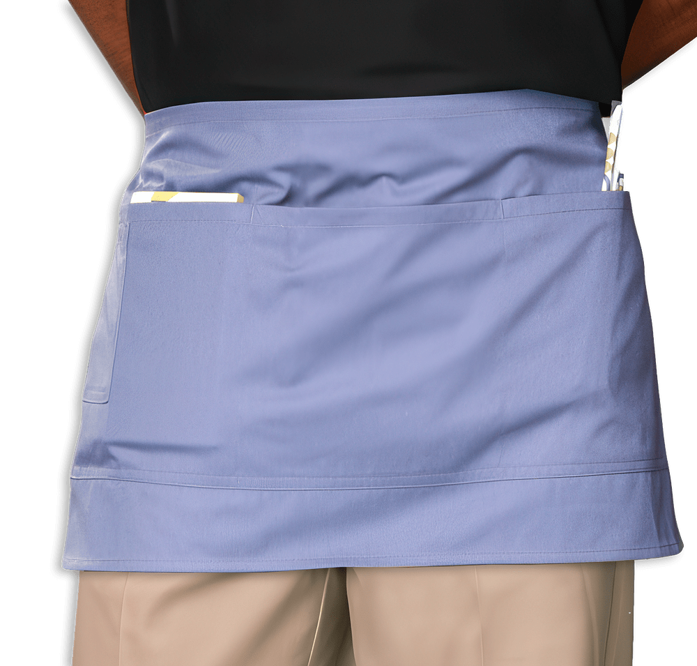Blue Generation Scotchgard Treated Four-Pocket Waist Apron - Printed-default