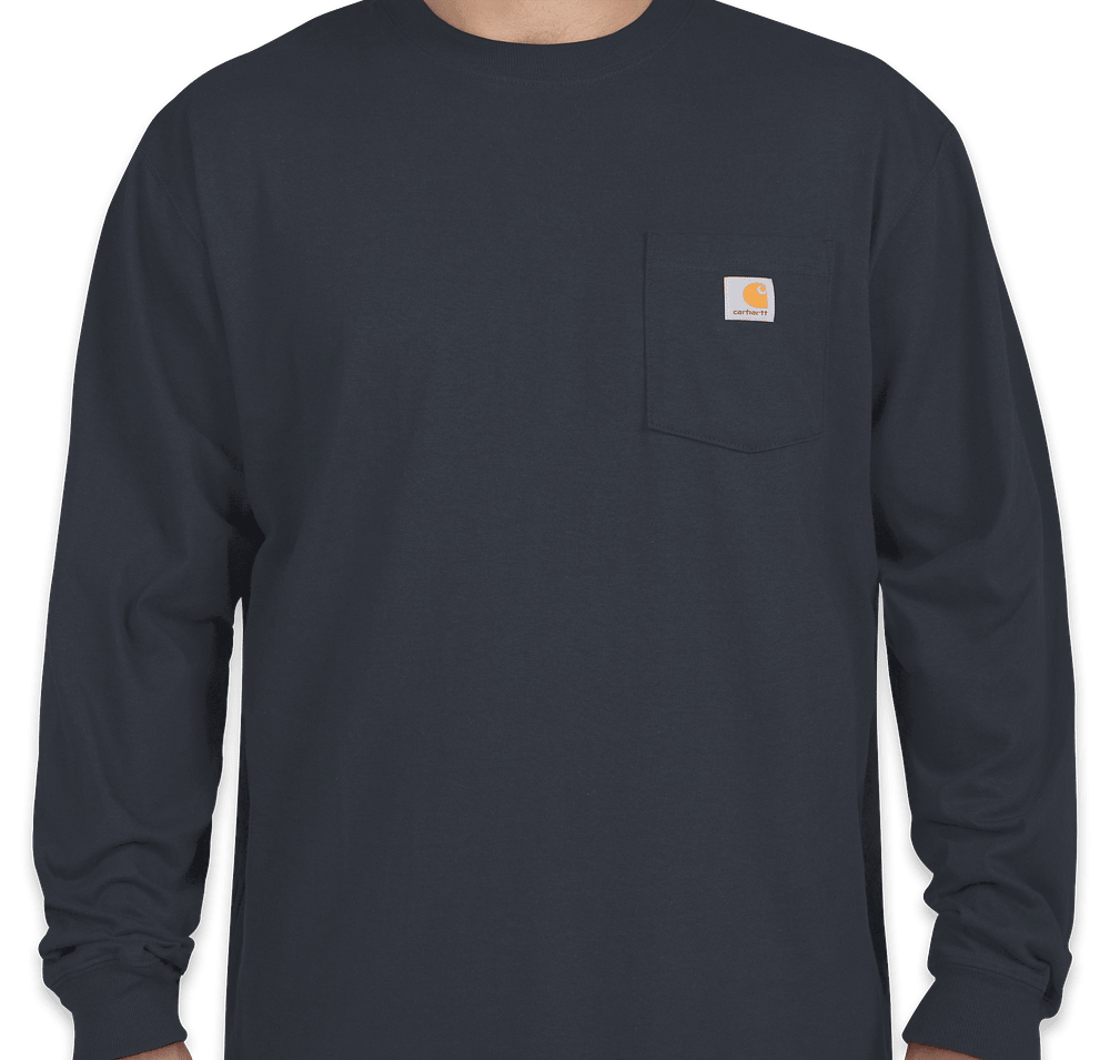 Carhartt Workwear Crewneck Long Sleeve Pocket T-shirt-default