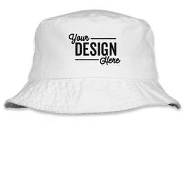 Sportsman Bio-Washed Bucket Hat - Color: White