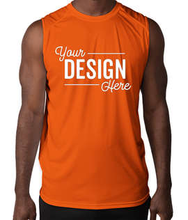Badger B-Dry Sleeveless Performance Shirt - Color: Burnt Orange