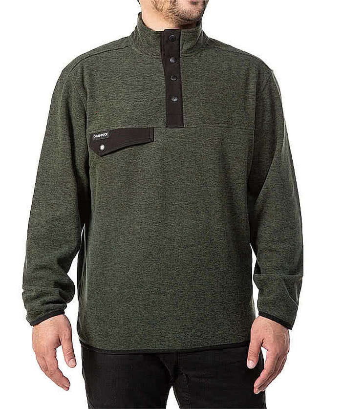 Dri Duck Denali Snap Up Pullover