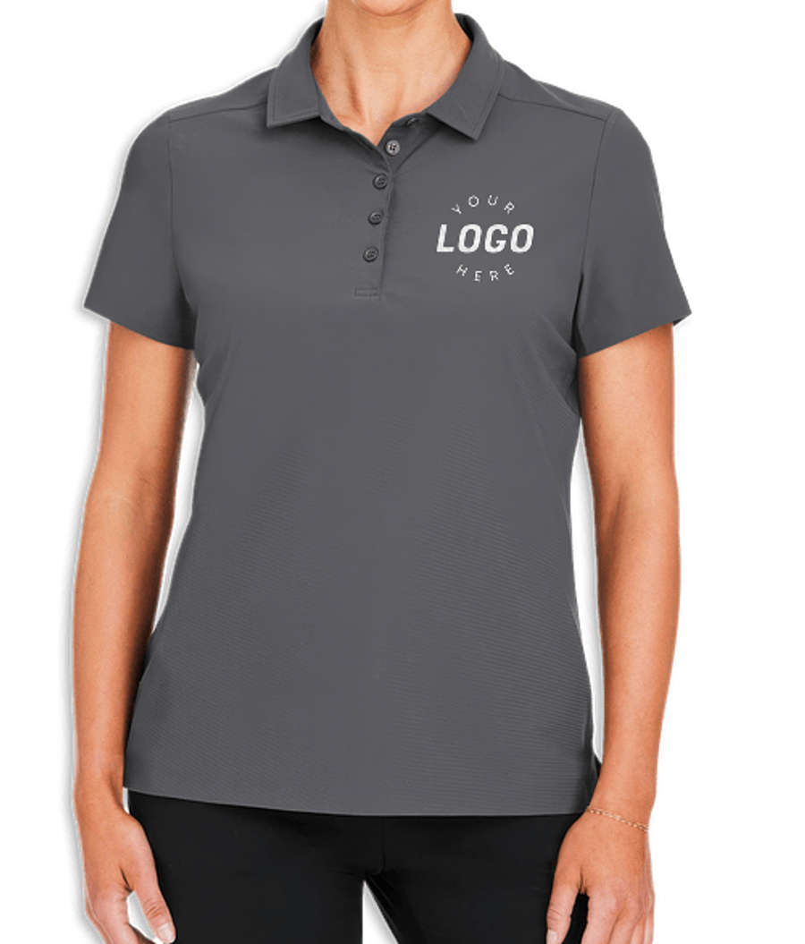 Devon & Jones Women's CrownLux Windsor UPF 50+ Performance Polo - Embroidered in Graphite