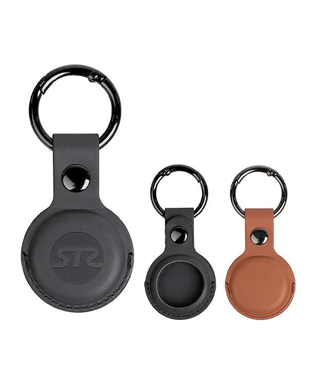 Debossed Tracksmart Remote Tracker Case Keychain