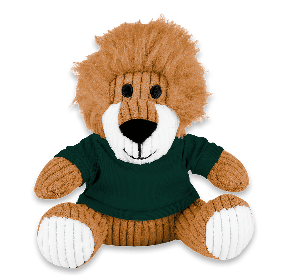 6" Rory Corduroy Lion Plush Animal with T-shirt-default