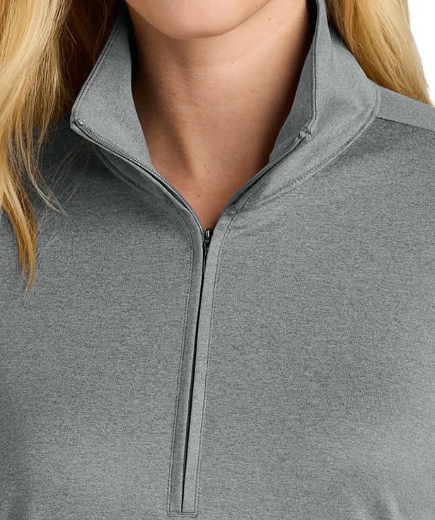 New Era Women's Power Half Zip Performance Shirt