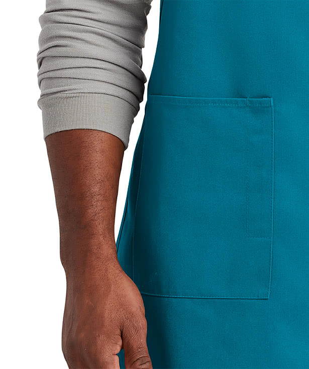 Port Authority Two-Pocket Full Length Apron - Embroidered