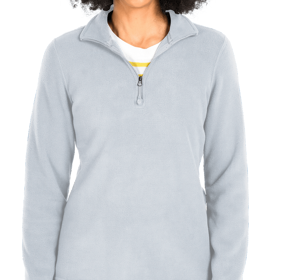 Charles River Women's Compass Microfleece Quarter Zip Pullover-default